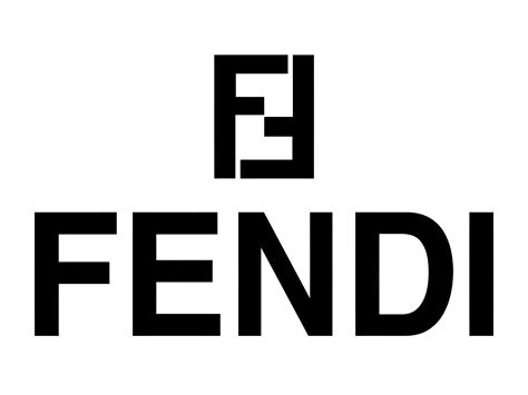 fendi logo black background|when was fendi founded.